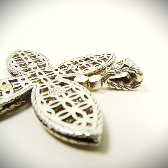 JOHN HARDY Citrine & Garnet Batu Kawung Pendant & Chain Necklace - Picture 11 of 11